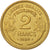 Munten, Frankrijk, Morlon, 2 Francs, 1939, Paris, ZF+, Aluminum-Bronze, KM:886