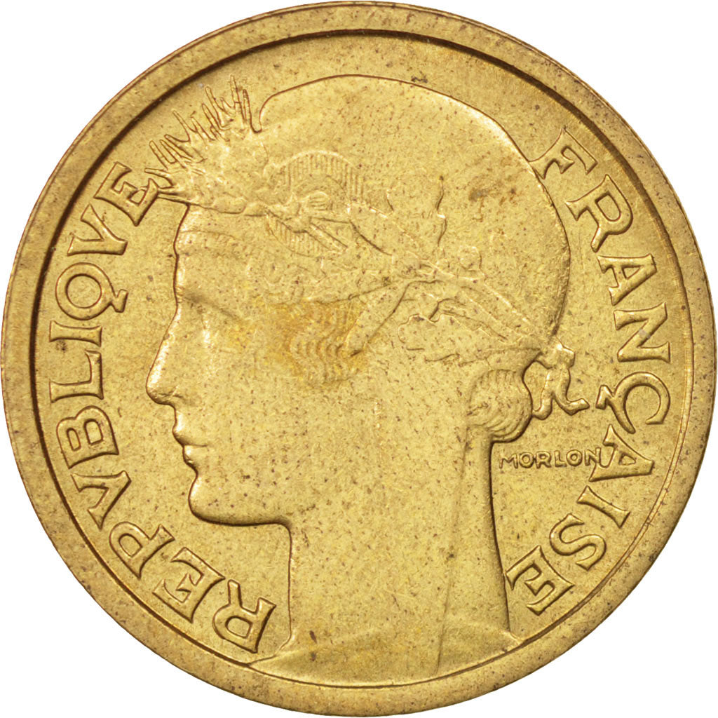 Moneta, Francia, Morlon, Franc, 1940, Paris, BB+, Alluminio-bronzo, KM:885