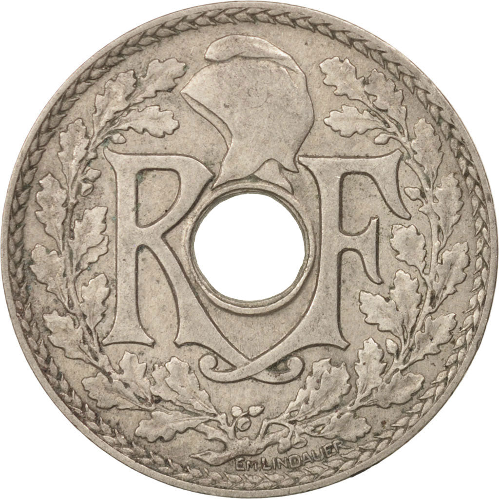 Munten, Frankrijk, Lindauer, 25 Centimes, 1932, ZF+, Copper-nickel, KM:867a