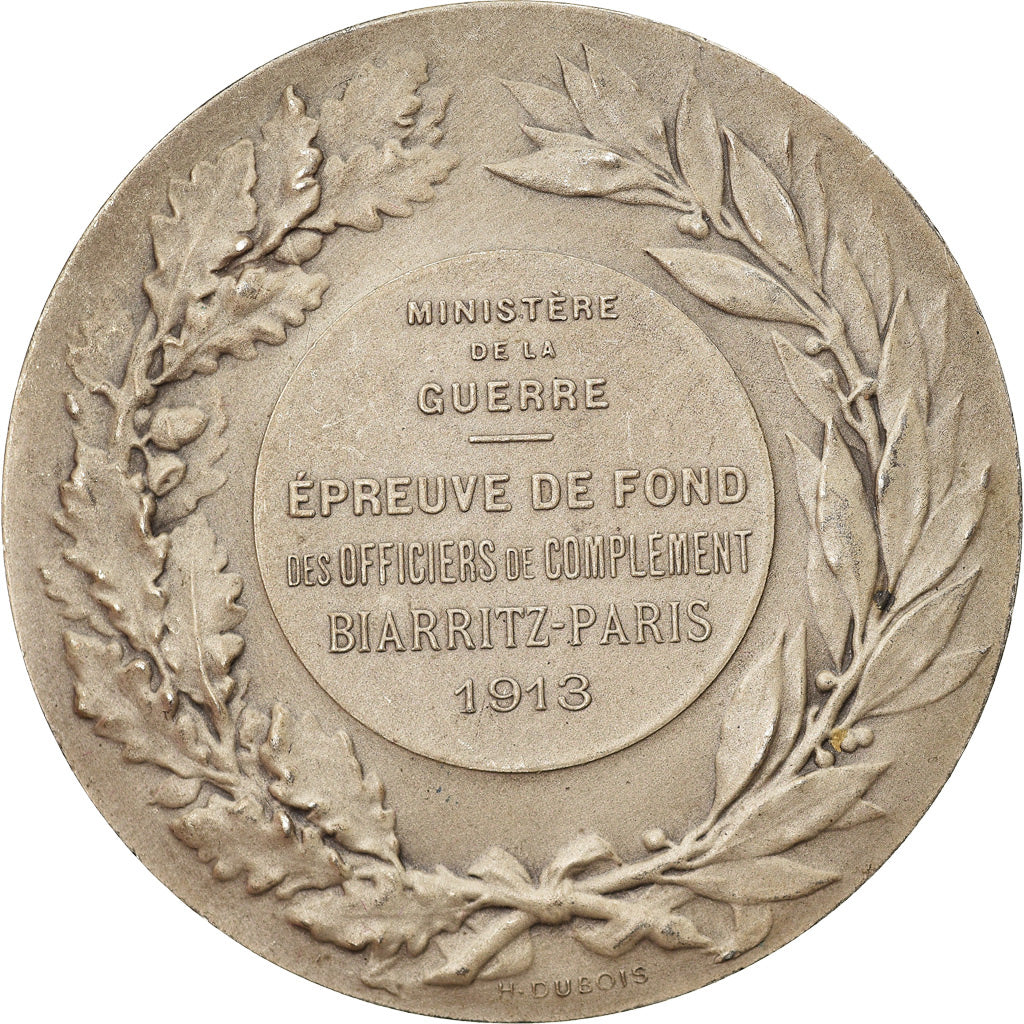 France, Medal, Guerre, Epreuve de Fond des Officiers de Complément