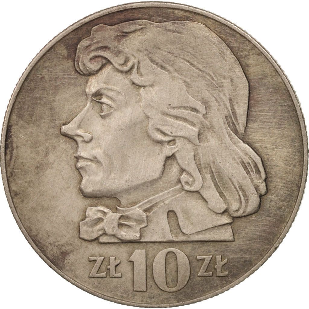 Moneda, Polonia, 10 Zlotych, 1969, Warsaw, EBC+, Cobre - níquel, KM:50a