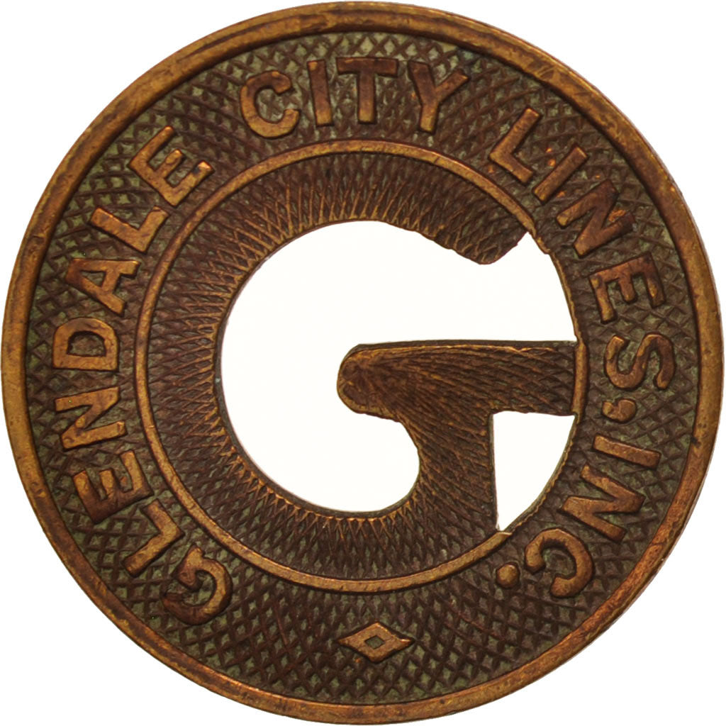 États-Unis, Glendale City Lines Incorporated, Jeton