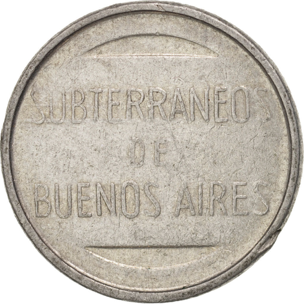 Argentinië, Token, Subterraneos de Buenos Aires, ZF+, Aluminium