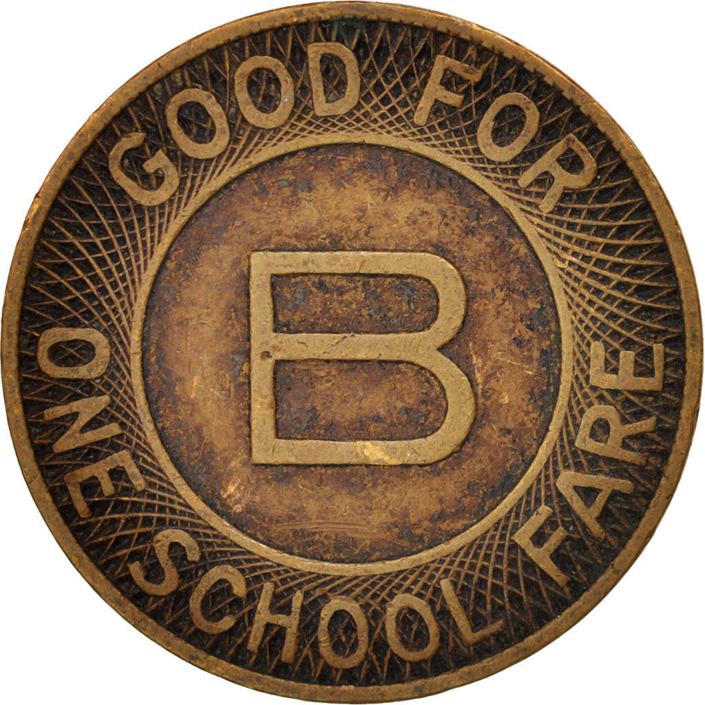 United States, Bibb Transit Company, Token