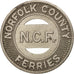 Stati Uniti, Norfolk County Ferries, Token