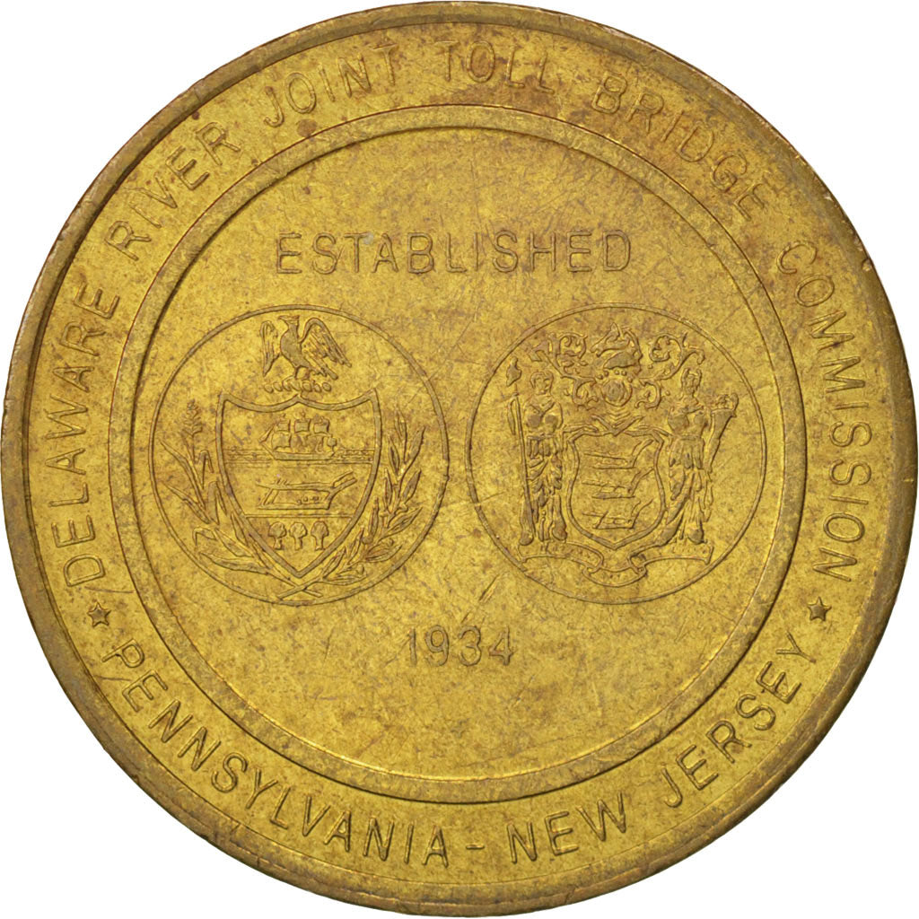 United States, Pennsylvania, Delaware River Bridge Commission, Token