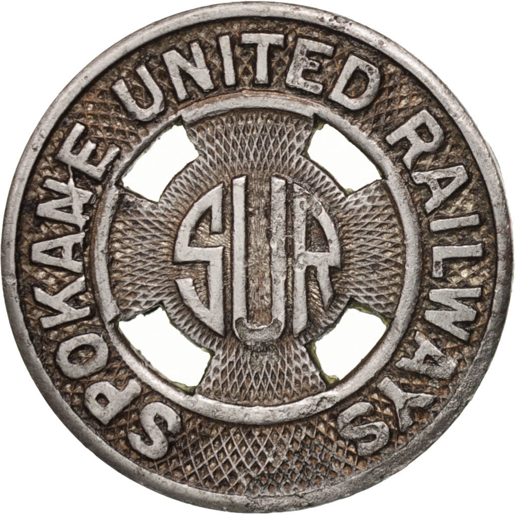 United States, Spokane United Railways, Token