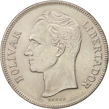 Moneda, Venezuela, 5 Bolivares, 1977, SC, Níquel, KM:53.1
