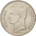 Moneda, Venezuela, 5 Bolivares, 1977, SC, Níquel, KM:53.1