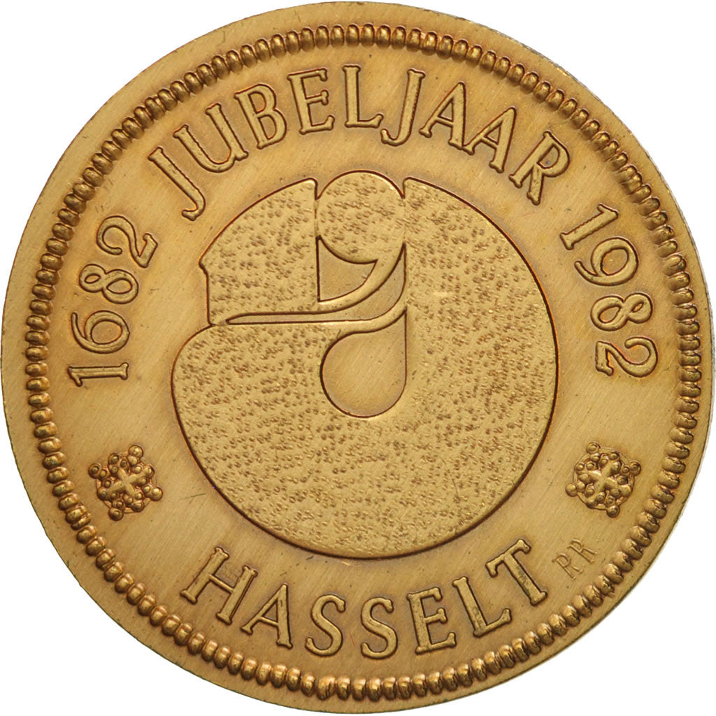 Belgio, Token, Touristic token, Virga Jesse, Jubeljaar, Hasselt, 1982, SPL, Rame