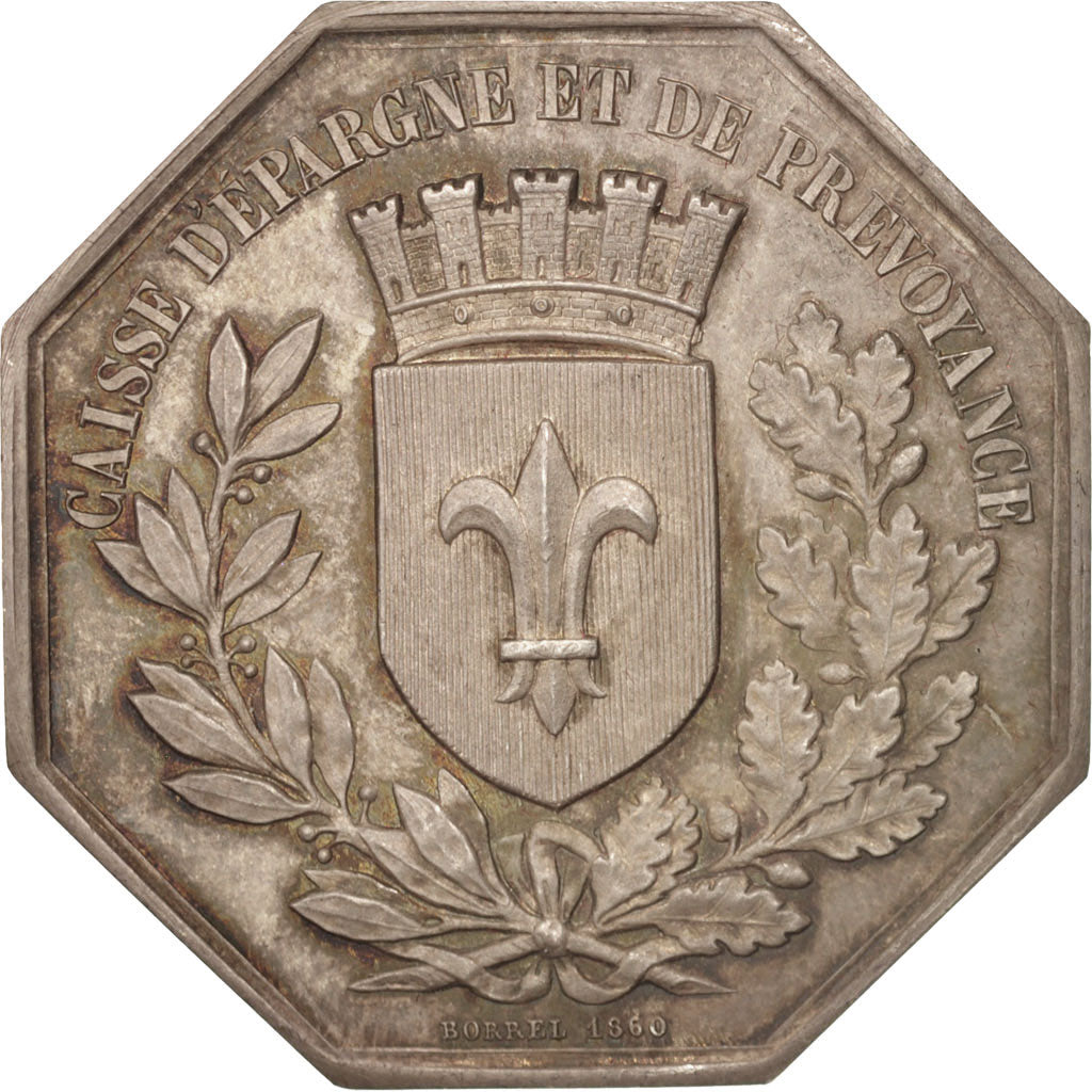 Francia, Token, Savings Bank, SPL, Argento, Jacqmin:40