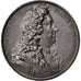 Frankrijk, Medal, Les rois de France, Louis XIV, History, De Puymaurin, ZF+, Tin