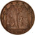 Frankrijk, Medal, Baptême, Religions & beliefs, 1845, PR, Cuivre