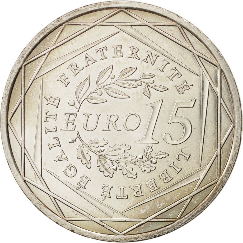 Monnaie, France, 15 Euro, 2008, SPL, Argent, Gadoury:2, KM:1535