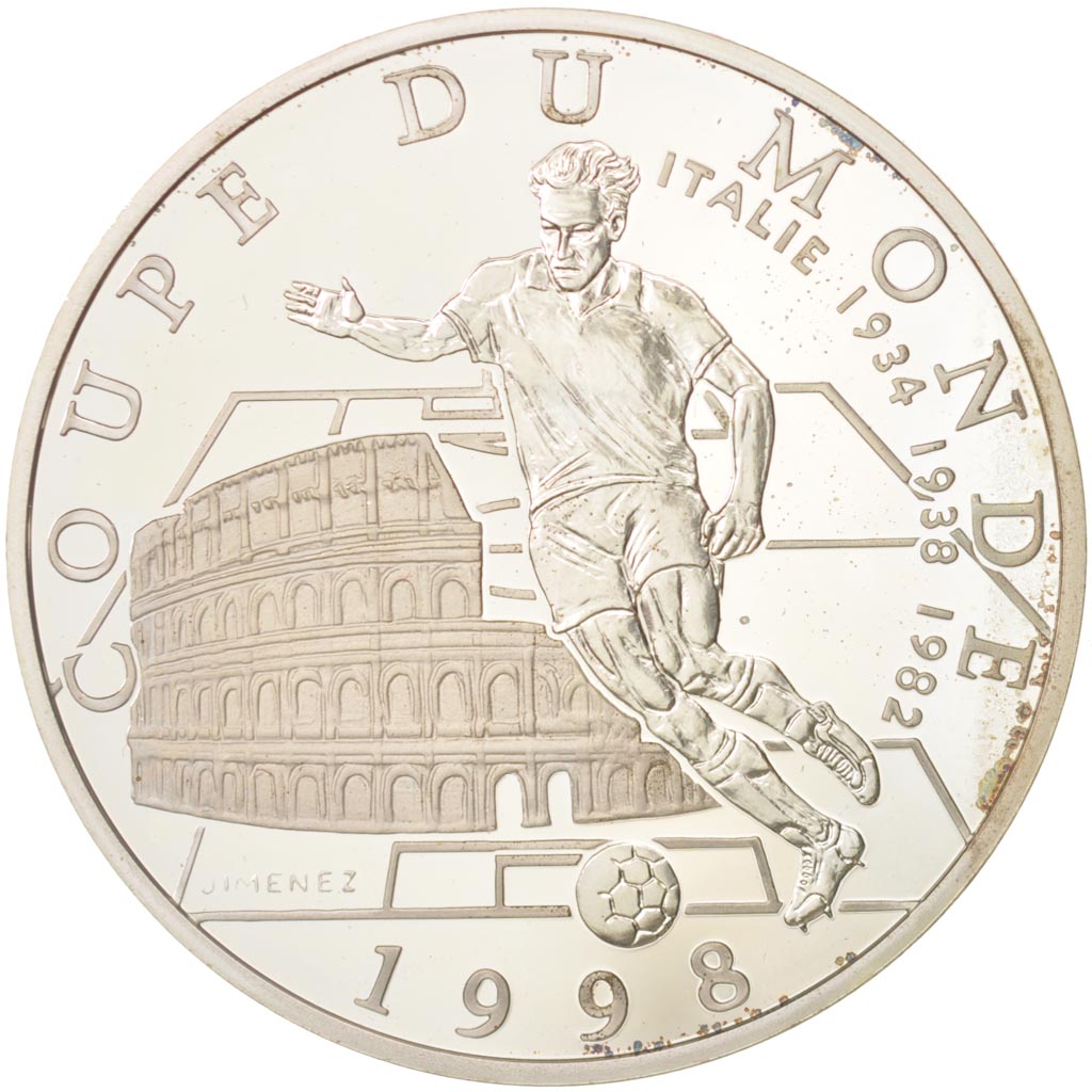 Coin, France, 10 Francs, 1997, MS(65-70), Silver, KM:1165