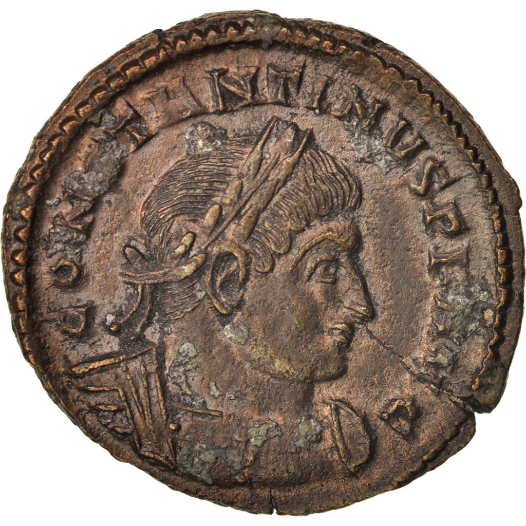 Coin, Constantine I, Nummus, 317, Trier, AU(50-53), Copper, RIC:135 b