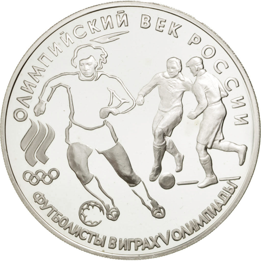 Moneta, Russia, 3 Roubles, 1993, Leningrad, FDC, Argento, KM:351