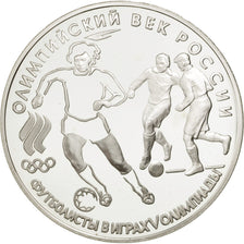 Moneta, Russia, 3 Roubles, 1993, Leningrad, FDC, Argento, KM:351
