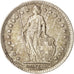 Munten, Zwitserland, Franc, 1943, Bern, ZF, Zilver, KM:24
