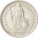 Münze, Schweiz, Franc, 1958, Bern, SS+, Silber, KM:24