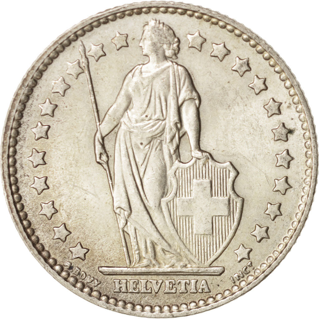 Moneda, Suiza, Franc, 1963, Bern, SC, Plata, KM:24