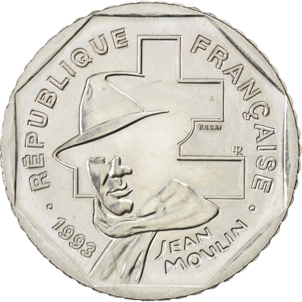 Moneta, Francia, 2 Francs, 1993, SPL-, Nichel, Gadoury:548
