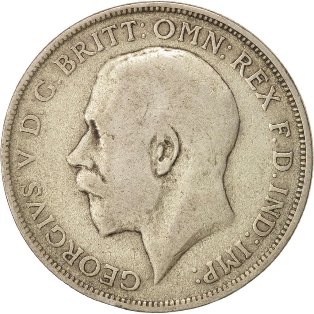 Moneta, Gran Bretagna, George V, Florin, Two Shillings, 1920, MB, Argento