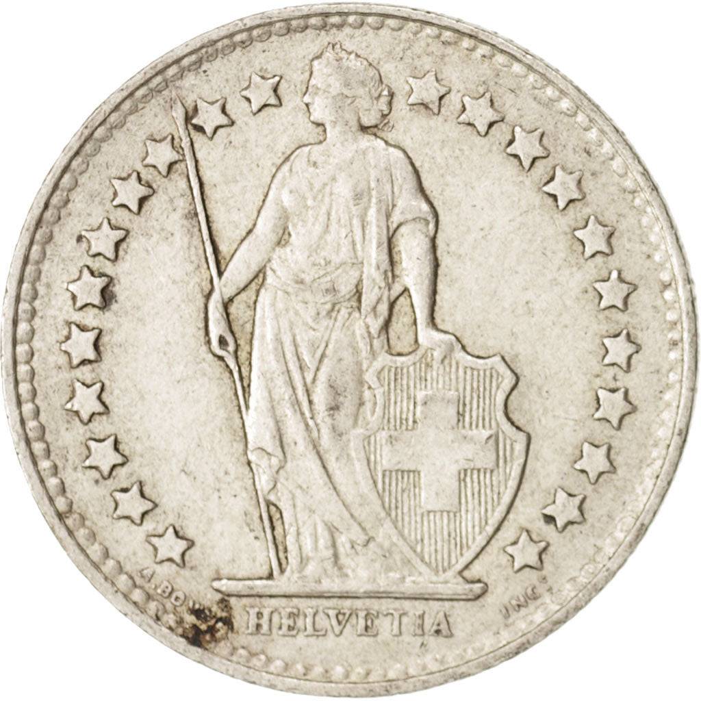 Monnaie, Suisse, 1/2 Franc, 1951, Bern, TTB+, Argent, KM:23
