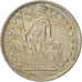 Munten, Zwitserland, Franc, 1961, ZF, Zilver, KM:24
