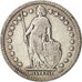 Münze, Schweiz, Franc, 1921, Bern, S+, Silber, KM:24