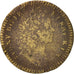 Francia, Token, Royal, Philippe d'Orléans régent, Louis XV, BC, Latón