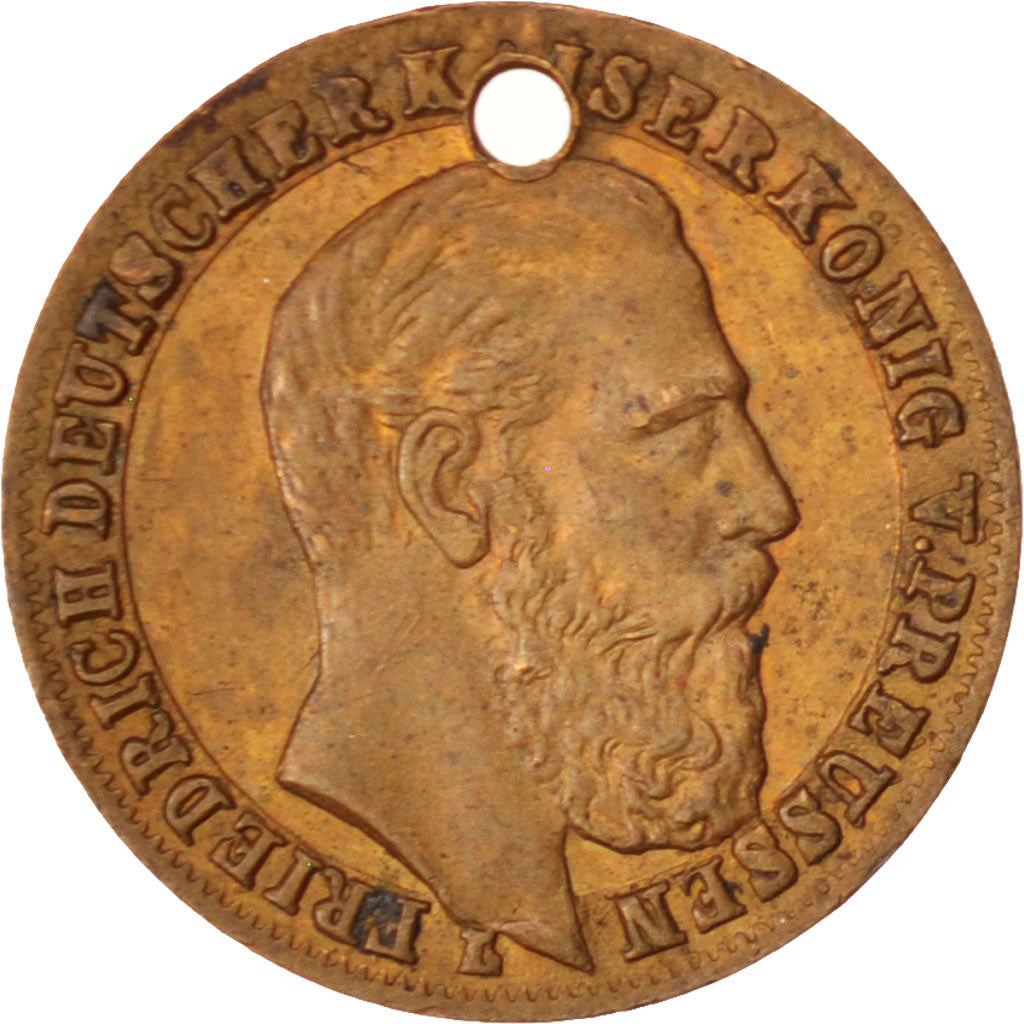 Prussia, Token, XIXth Century, AU(50-53), Copper