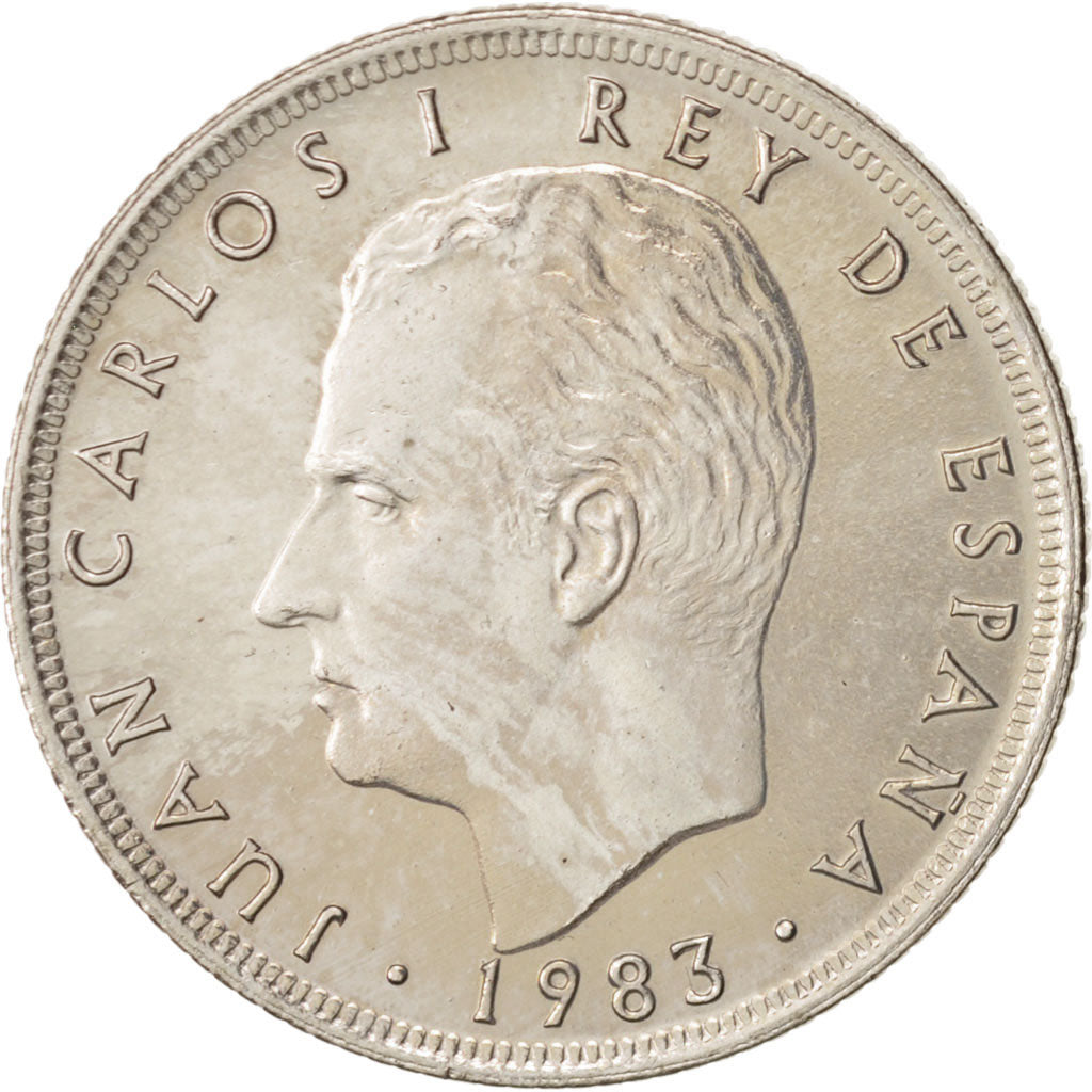 Monnaie, Espagne, Juan Carlos I, 25 Pesetas, 1983, FDC, Copper-nickel, KM:824