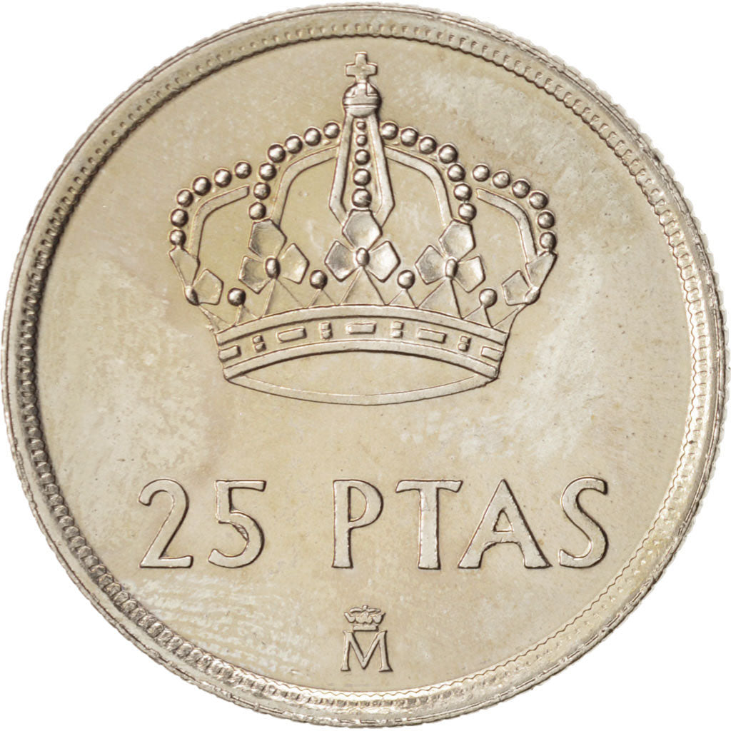 Monnaie, Espagne, Juan Carlos I, 25 Pesetas, 1983, FDC, Copper-nickel, KM:824
