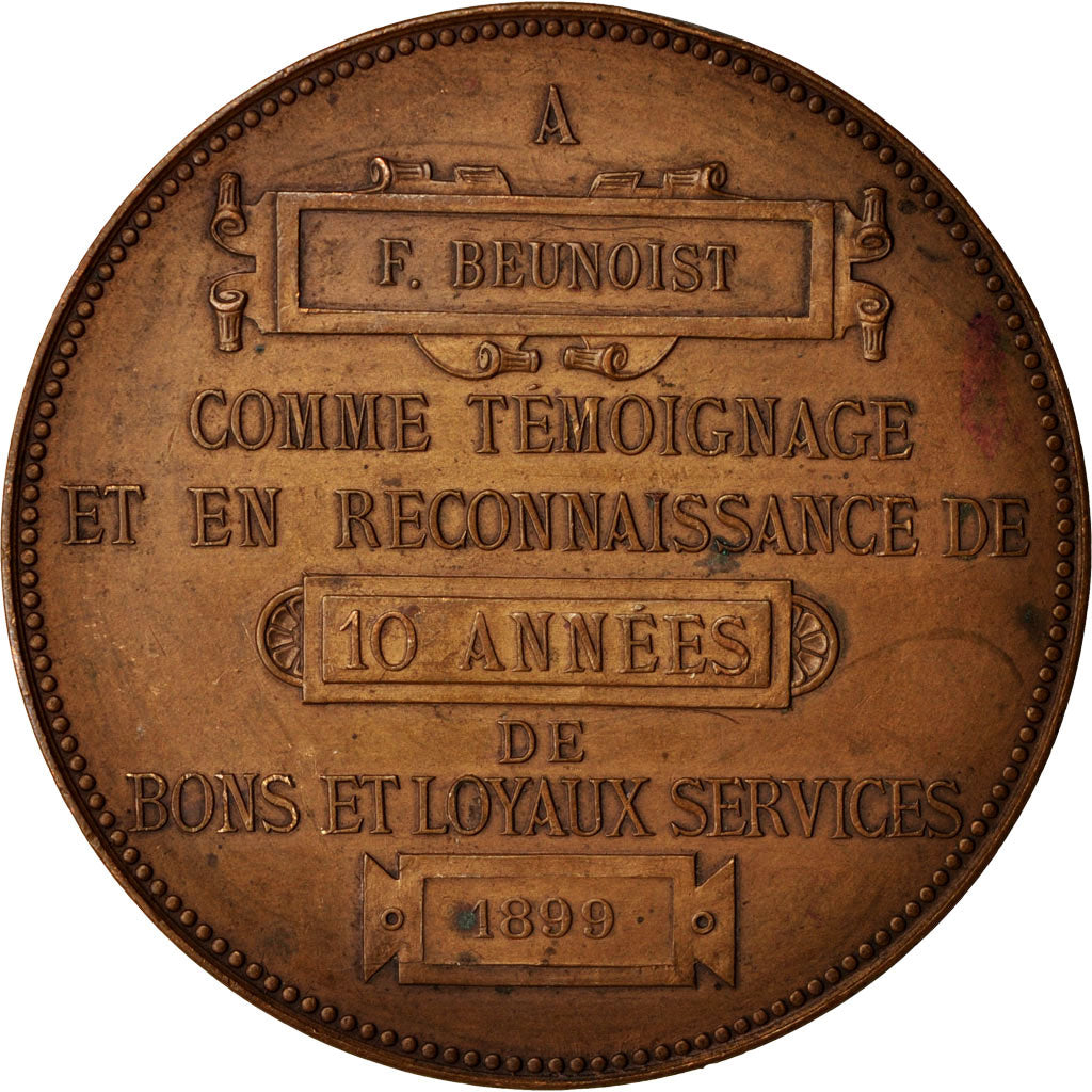 France, Medal, Faiencerie de Choisy-Le-Roy, Arts & Culture, 1899, TTB+, Bronze