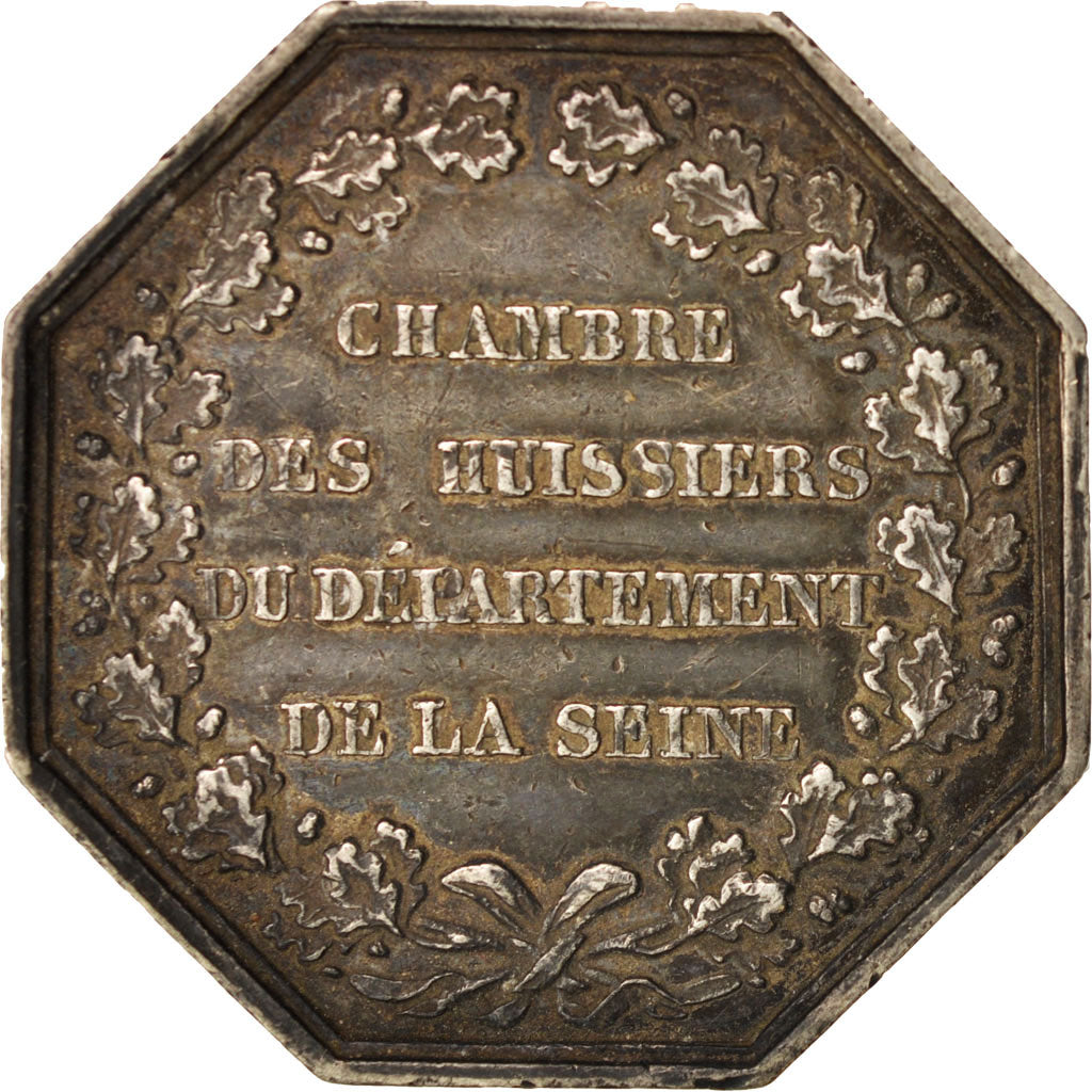 Frankreich, Token, Justice, Politics, Society, War, Rogat, SS, Silber