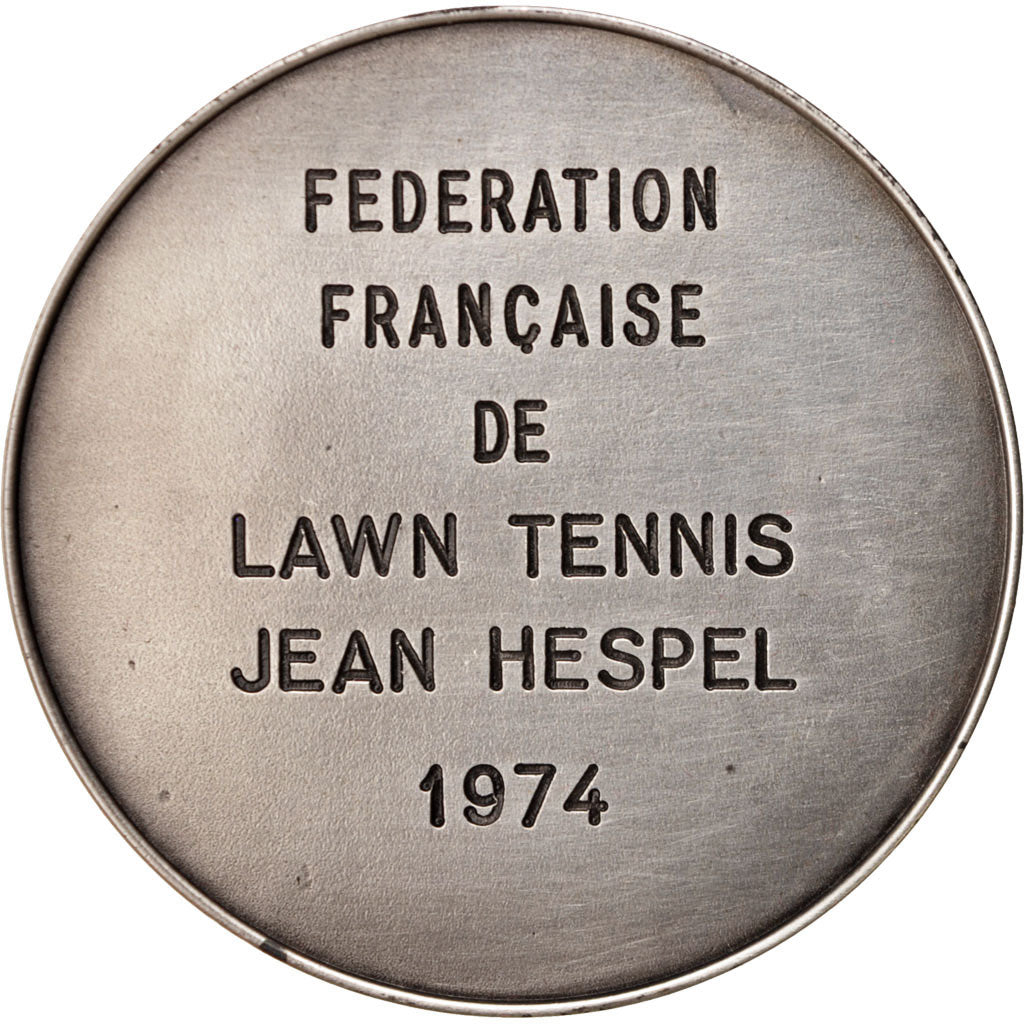 France, Medal, Fédération Française de Lawn Tennis, Sports & leisure, 1974