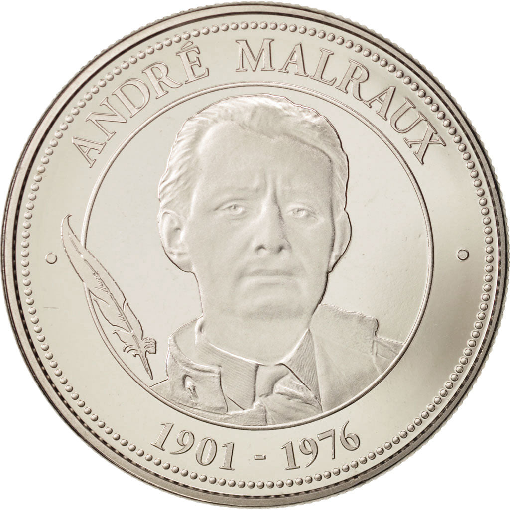 France, Medal, Collection Panthéon, André Malraux, Arts & Culture, MS(65-70)