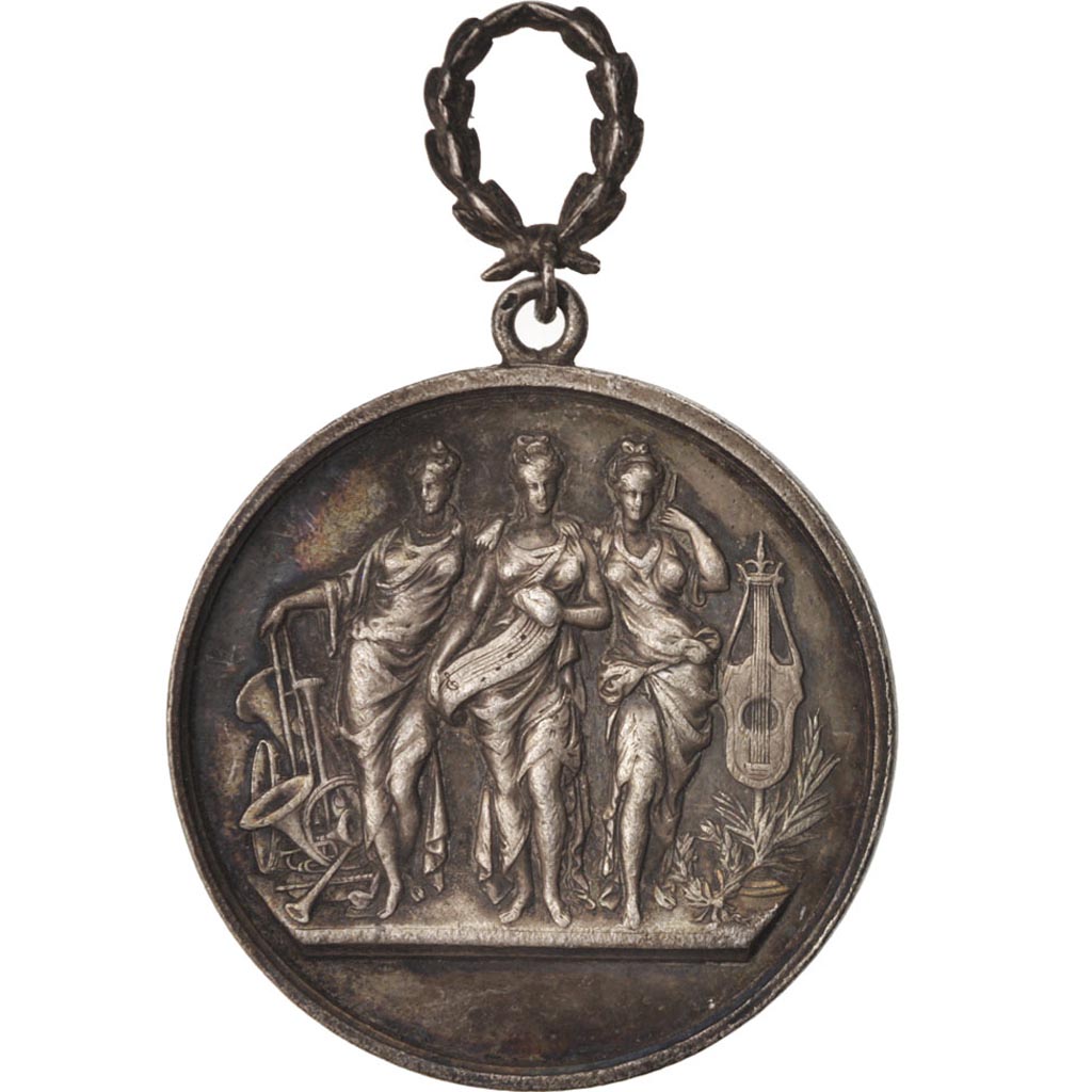 France, Medal, Concours festival du lac Saint Fargeau, Arts & Culture, 1897