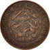 Coin, Netherlands, Wilhelmina I, Cent, 1941, AU(50-53), Bronze, KM:152