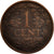 Monnaie, Pays-Bas, Wilhelmina I, Cent, 1941, TTB+, Bronze, KM:152
