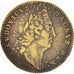France, Jeton, Royal, Ordinaire des Guerres, Louis XIV, 1702, TTB, Laiton