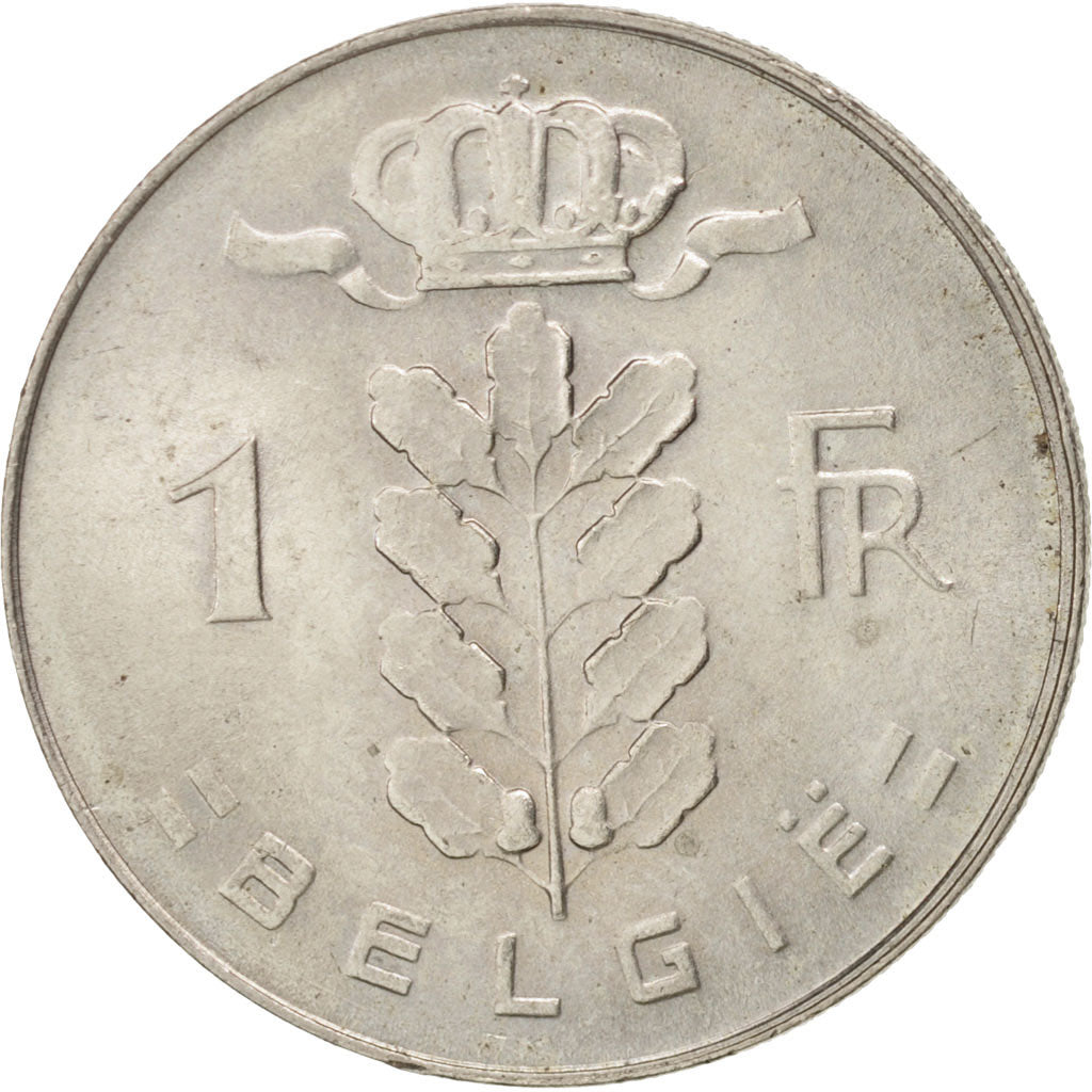 Coin, Belgium, Franc, 1976, MS(60-62), Copper-nickel, KM:142.1