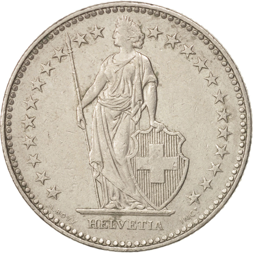 Monnaie, Suisse, 2 Francs, 1985, Bern, TTB+, Copper-nickel, KM:21a.3