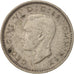 Coin, Great Britain, George VI, 6 Pence, 1942, VF(30-35), Silver, KM:852