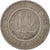Moneda, Bélgica, Leopold I, 10 Centimes, 1962, MBC, Cobre - níquel, KM:22