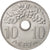 Coin, Greece, 10 Lepta, 1966, MS(63), Aluminum, KM:78