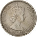 Coin, MALAYA & BRITISH BORNEO, 10 Cents, 1958, EF(40-45), Copper-nickel, KM:2