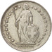 Coin, Switzerland, 1/2 Franc, 1944, Bern, AU(50-53), Silver, KM:23