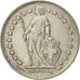 Coin, Switzerland, 1/2 Franc, 1945, Bern, AU(50-53), Silver, KM:23